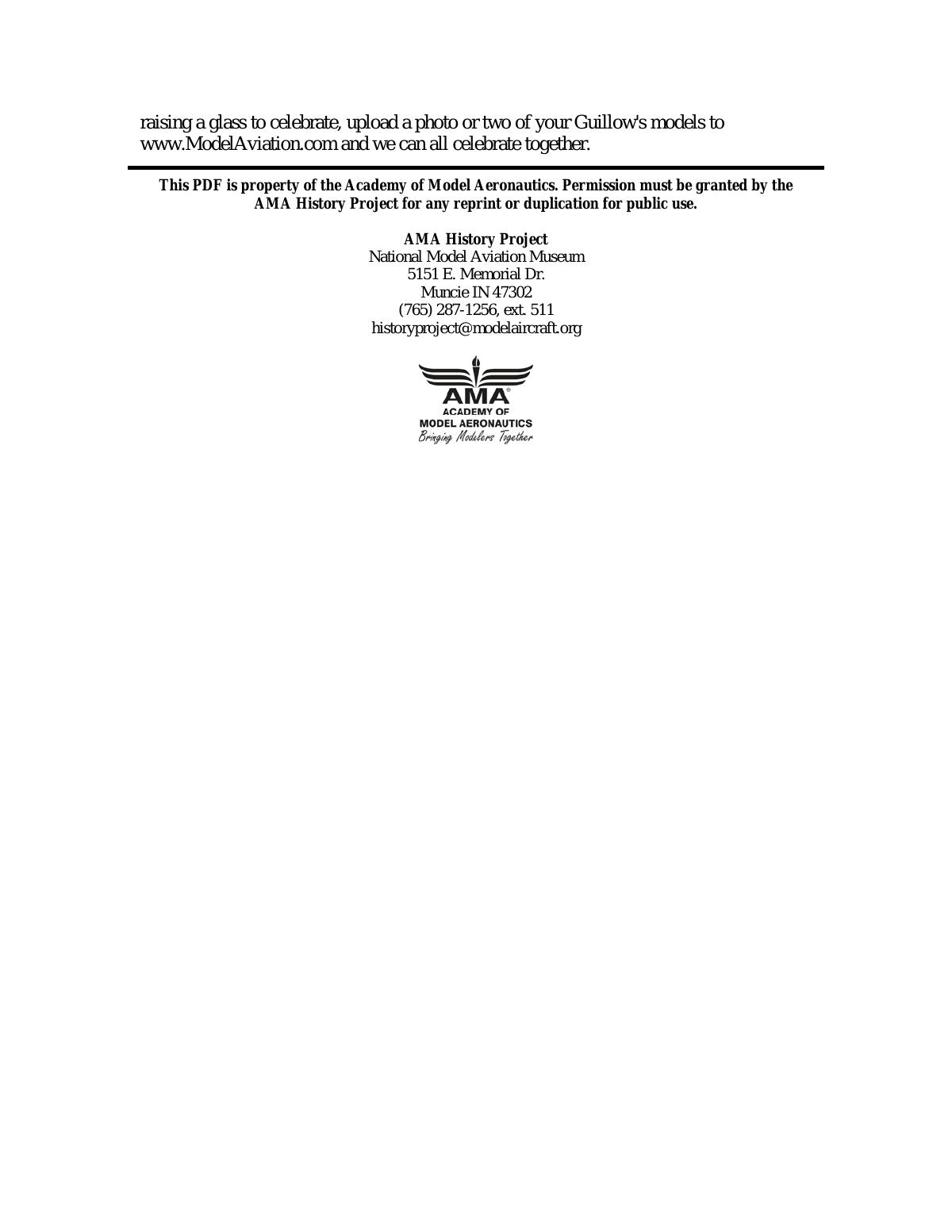 Page 5 of the original document of History of Paul K. and Gertrude Guillow and Guillow’s (Paul K. Guillow, Incorporated)