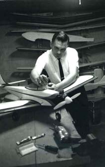 Photograph from the biography of Art Schroeder, page 4