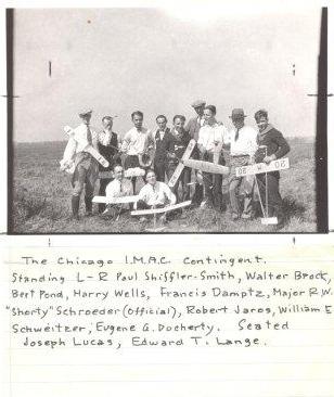 Photograph from the biography of Bertram Pond, page 8