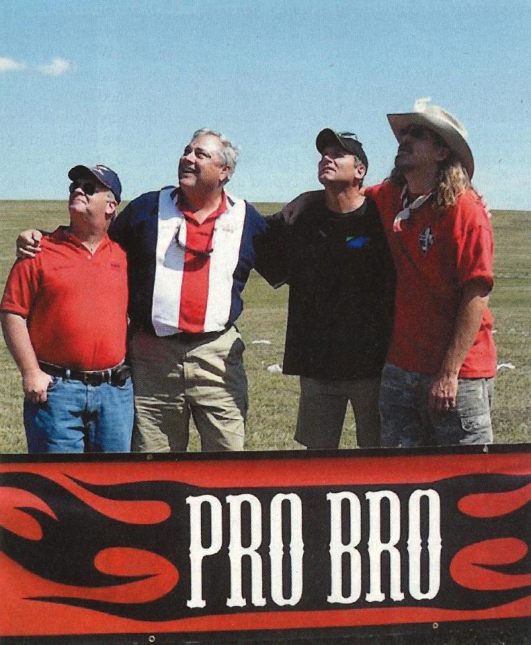 Photograph from the biography of Dave Mathewson, page 4