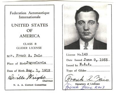 Photograph from the autobiography of Frank Zaic, page 23