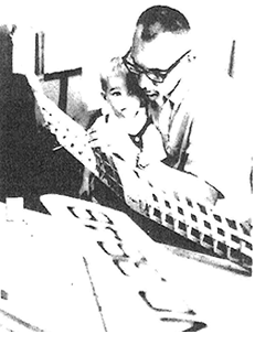 Photograph from the biography of Hal Cover, page 1