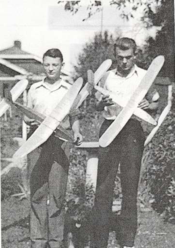 Photograph from the biography of James B. Jim & Robert J. (Bob) Cahill, page 2