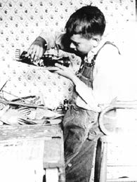 Photograph from the autobiography of James (Dale) Kirn, page 1