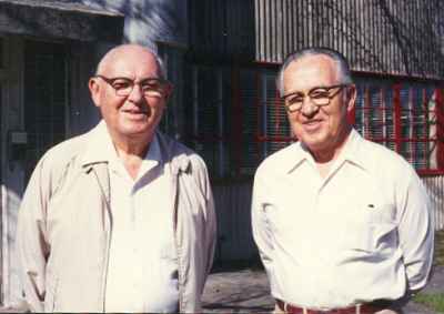 Photograph from the biography of Joe and Victor Stanzel - Stanzel Family, page 34