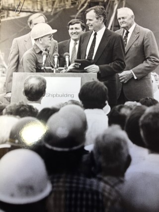Photograph from the biography of Joe Krebs, page 4