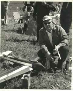 Photograph from the biography of Leonard Dean Roe, page 2