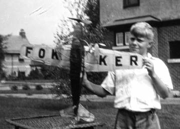 Photograph from the autobiography of LeRoy Weber Jr., page 1