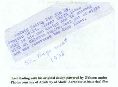 Photograph from the biography of Ludwig J. (Lud) Kading, page 11