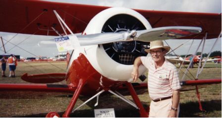 Photograph from the biography of Mike Keedy, page 4