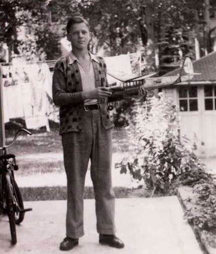 Photograph from the history of Minneapolis Model Aero Club, page 12