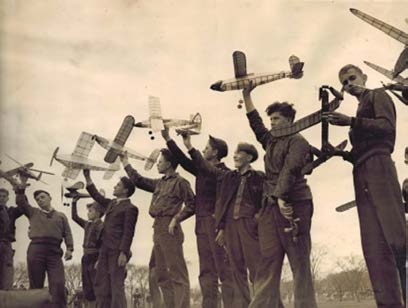 Photograph from the history of Minneapolis Model Aero Club, page 14