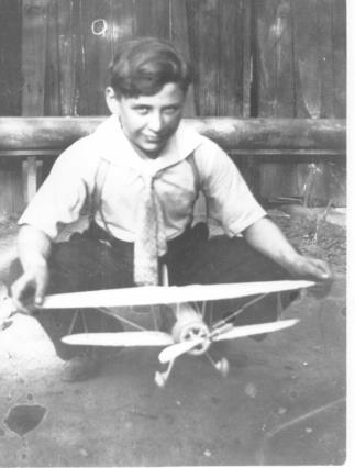 Photograph from the autobiography of Norm Rosenstock, page 1