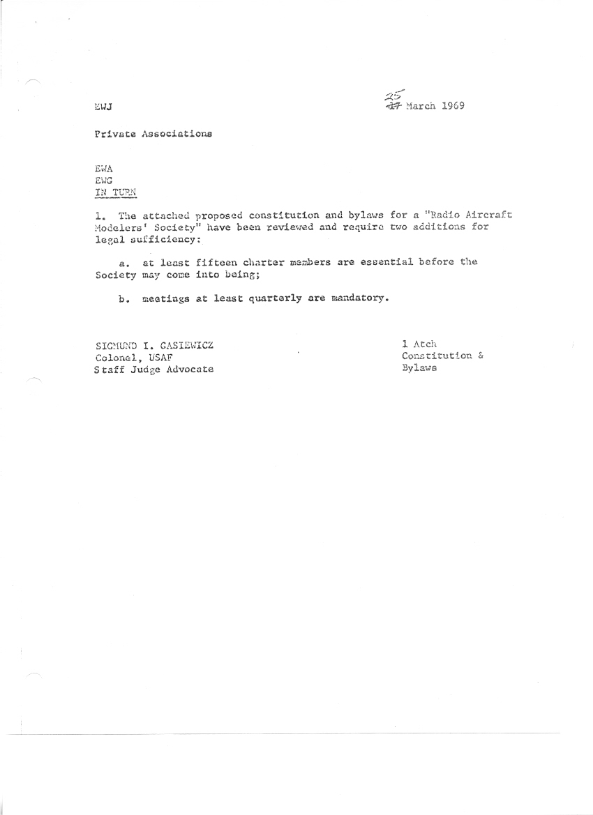 Photograph from the history of Radio Aircraft Modelers Society (RAMS), page 12