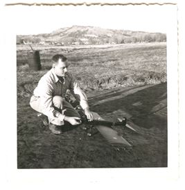 Photograph from the biography of Robert (Bob) D. Lutker, page 4