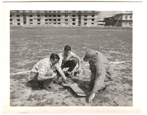 Photograph from the biography of Robert (Bob) D. Lutker, page 4