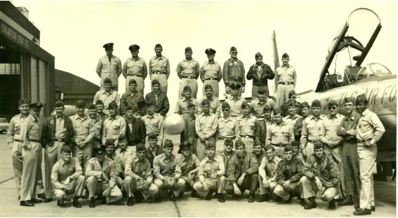 Photograph from the biography of Sid Gates, page 19