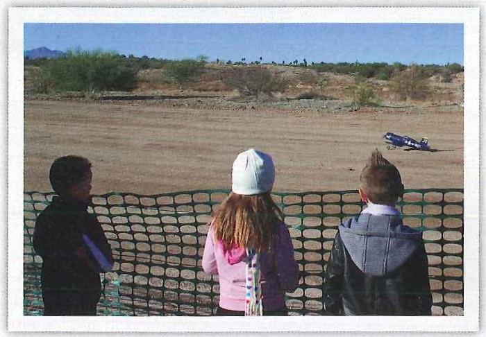 Photograph from the history of Sonoran Desert Flyers, Inc., page 4