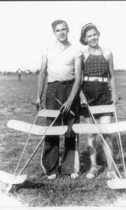 Photograph from the biography of Vic Cunnyngham Sr., page 10
